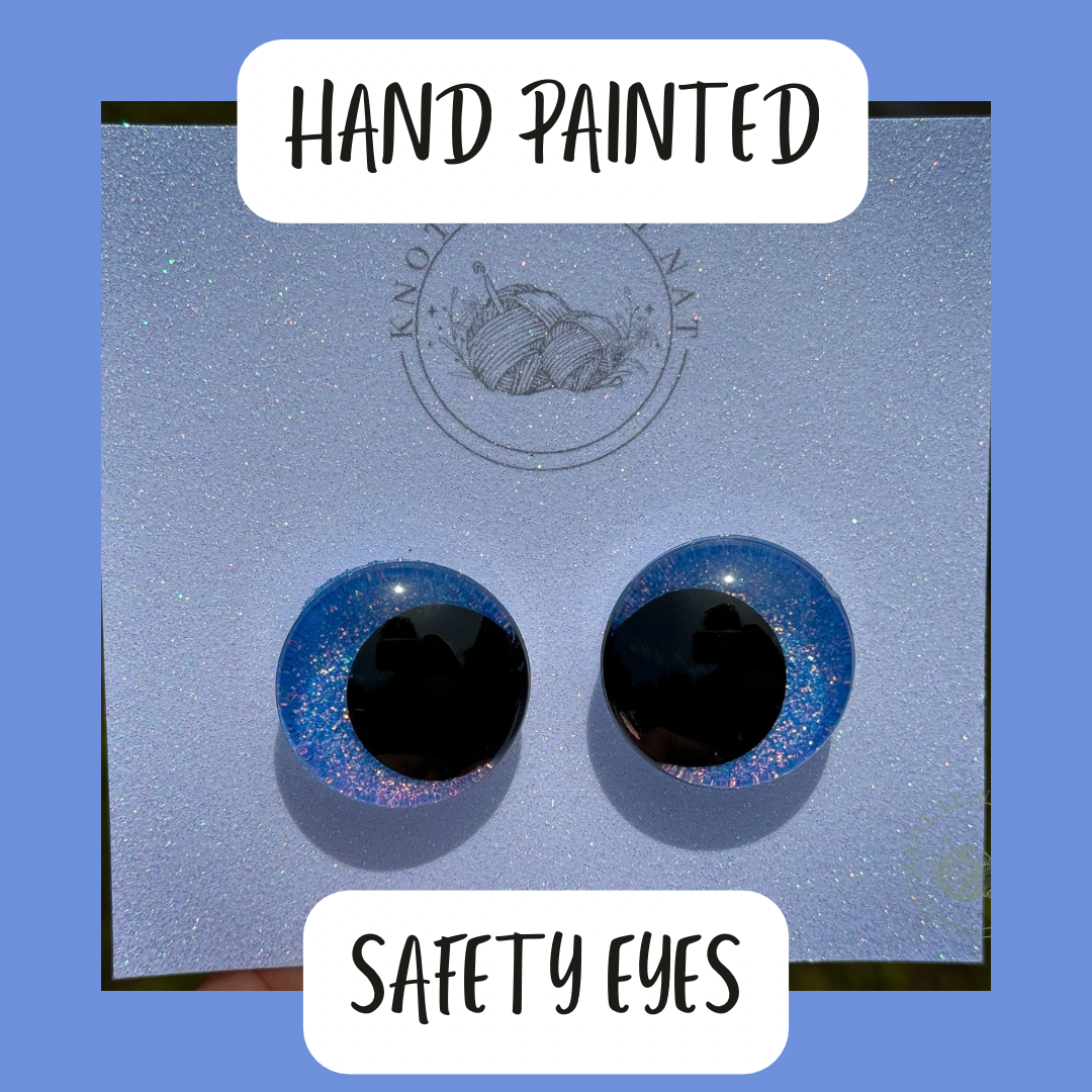 Fine Glitter Safety Eyes - Periwinkle Pixie Dust